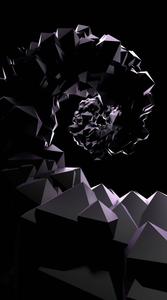 Samsung Galaxy S22 Spiral Triangles samsung galaxy s22 wallpaper