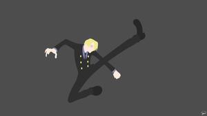 Sanji Vinsmoke making a grand entrance Wallpaper