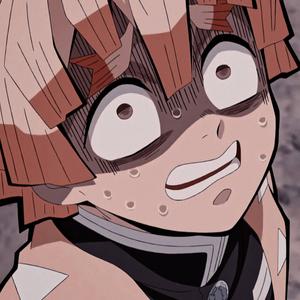 Scared Zenitsu Anime PFP anime pfp wallpaper