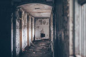Scary Abandoned Hallway Picture scary wallpaper