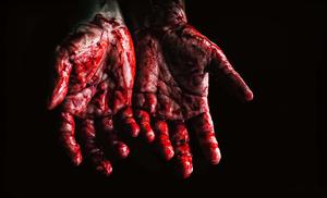 Scary Bloody Hands Picture scary wallpaper