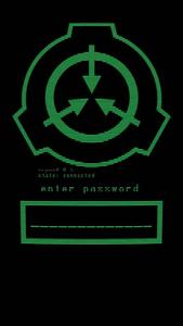 Secure your content with SCP lock screen lock screen wallpaper