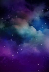 Seek Peace & Beauty in the Universe lock screen wallpaper