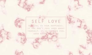 Self Love Pastel Aesthetic Quote pastel aesthetic wallpaper