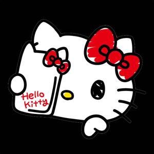 Selfie Cartoon Hello Kitty PFP hello kitty pfp wallpaper