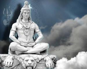 Serene 3D representation of Lord Shiva - The Bholenath meditating. bholenath 3d wallpaper