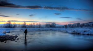 Serene fishing experience at a beautiful lake fishing wallpaper