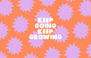 Set your goals and strive for greatness. motivational aesthetic desktop wallpaper