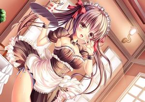 Sexy Anime Waitress sexy anime wallpaper