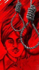 Shaheed Bhagat Singh Admissible Digital Illustration shaheed bhagat singh wallpaper