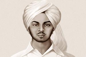 Shaheed Bhagat Singh Dull Poster shaheed bhagat singh wallpaper