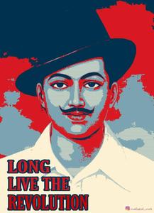 Shaheed Bhagat Singh Long Live The Evolution shaheed bhagat singh wallpaper