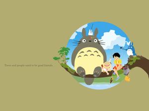 Share the Magic of Totoro with Friends and Family totoro wallpaper