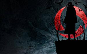 Sharingan Silhouette Uchiha Itachi sharingan wallpaper