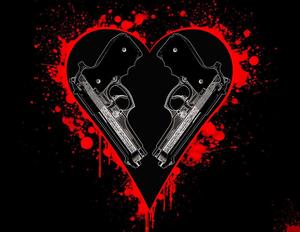 Shattered Heart in Darkness broken heart black wallpaper