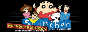 Shin Chan Familyand Pets Promotional Banner Wallpaper