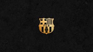 Shiny Black Gold Barcelona FC barcelona wallpaper
