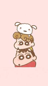 Shiro, Himawari, And Shinchan Aesthetic shinchan aesthetic wallpaper