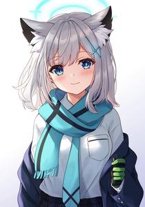 Shiroko Cute Anime Girl iPhone cute anime girl iphone wallpaper