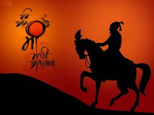 Shivaji Maharaj On Horse Silhouette HD shivaji maharaj hd wallpaper