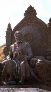 Shivaji Maharaj With Beads Garland shivaji maharaj wallpaper