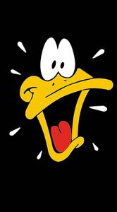 Shocked Daffy Duck Cartoon IPhone cartoon iphone wallpaper