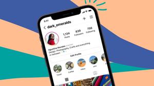 Show off your creativity with eye-catching design instagram wallpaper