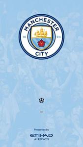 Show your city pride with Manchester City's iconic logo! manchester city wallpaper