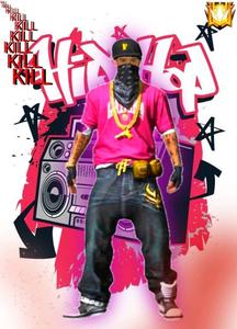 Show your moves in Hip Hop Free Fire hip hop free fire wallpaper