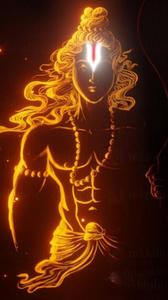 Shree Ram Glowing Wallpaper