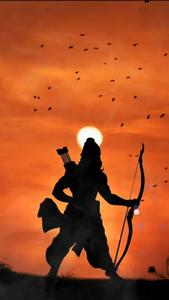 Shree Ram Sunrise Wallpaper