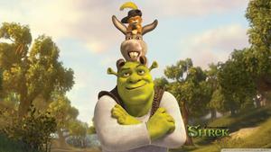 Shrek Donkey And Puss shrek wallpaper