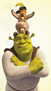 Shrek Donkey Puss In Boots shrek wallpaper
