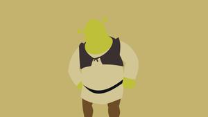 Shrek Minimalist Art shrek wallpaper