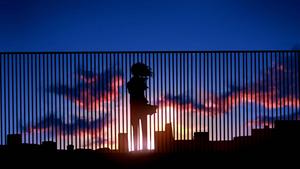 Silhouette Girl Anime Aesthetic anime aesthetic wallpaper