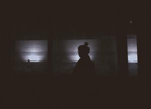 Silhouette Scary Dark Paranormal Room scary wallpaper