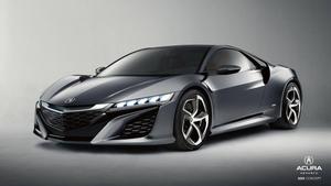 Silver Honda NSX Car car wallpaper