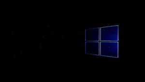 Simple Black Microsoft Windows Background windows wallpaper