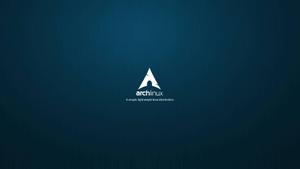 Simple Minimalist Arch Linux linux wallpaper