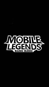 Simplified Mobile Legends Bang Bang Logo Wallpaper
