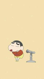 Singing Shinchan Aesthetic shinchan aesthetic wallpaper