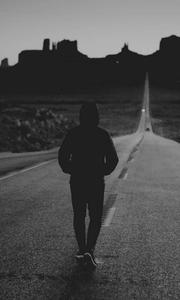 Single Boy Alone On The Road single boy wallpaper