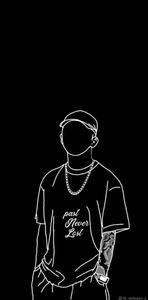 Single Boy Line Art single boy wallpaper