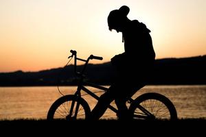Single Boy Riding A Bike single boy wallpaper