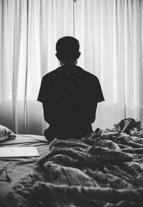 Single Boy Sitting On Bed single boy wallpaper