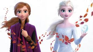 Sisters Tor the Heart: Elsa and Anna from the Movie Frozen movie wallpaper
