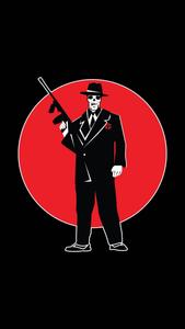 Skeleton Gangster gangster wallpaper