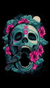 Skull Background skull wallpaper