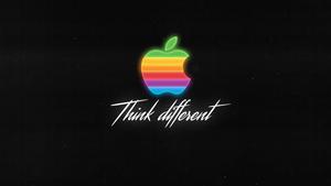 Sleek and Sophisticated Apple Logo Background apple logo wallpaper