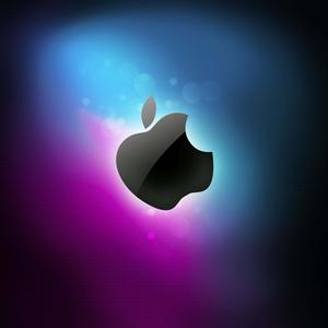 Sleek Apple Logo on Dark Background apple logo wallpaper